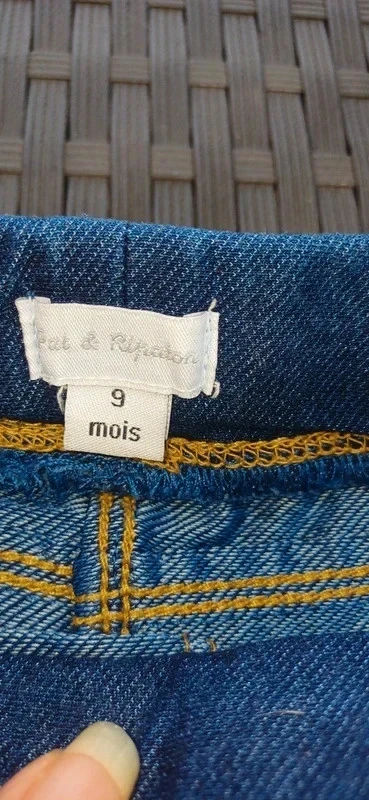 Jeans leggings maat 9 maanden nieuw – photo 4